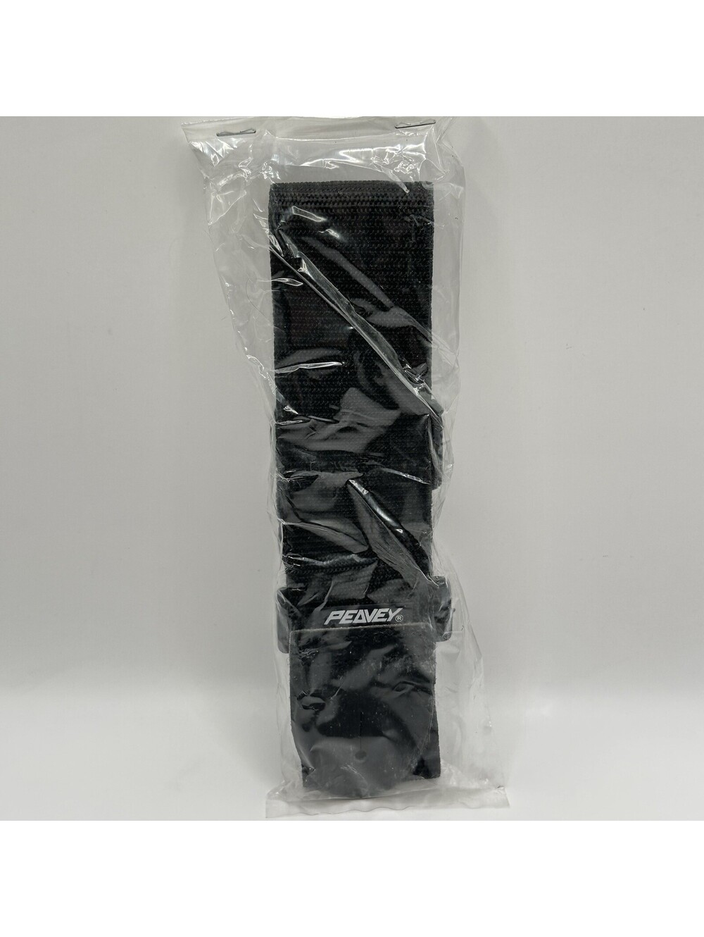 Peavey Woven Nylon Guitar Strap – Black Accent Standard Adjustable 2" Width